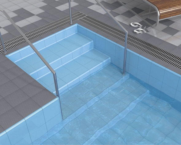 Płytka podłogowa Paradyż Gammo Niebieski Gres Szkl. Struktura 19,8X19,8cm RS--198X198-1-GAMO.NI