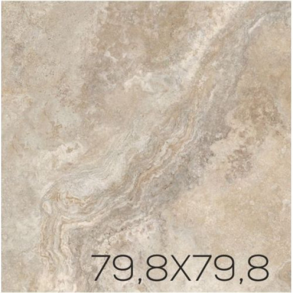 Płytka podłogowa Tubądzin Calcare Pol 79,8x79,8 cm (p)