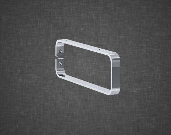 Podpora blatu Elita 43x15cm Chrom 166827