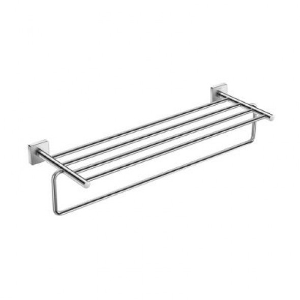 Półka ścienna z wieszakiem na ręczniki Roca Victoria 62,5x19,8x13,5 cm  A816660001
