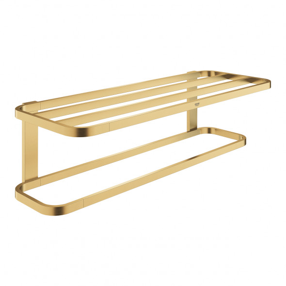 Półka z wieszakiem na ręczniki Grohe Selection brushed cool sunrise 41066GN0