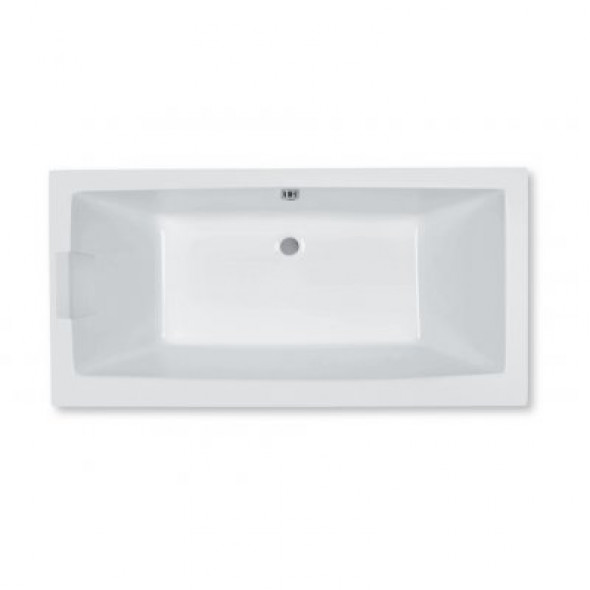 Prostokątna wanna akrylowa 170x75 cm Roca Vita biały A24T066000