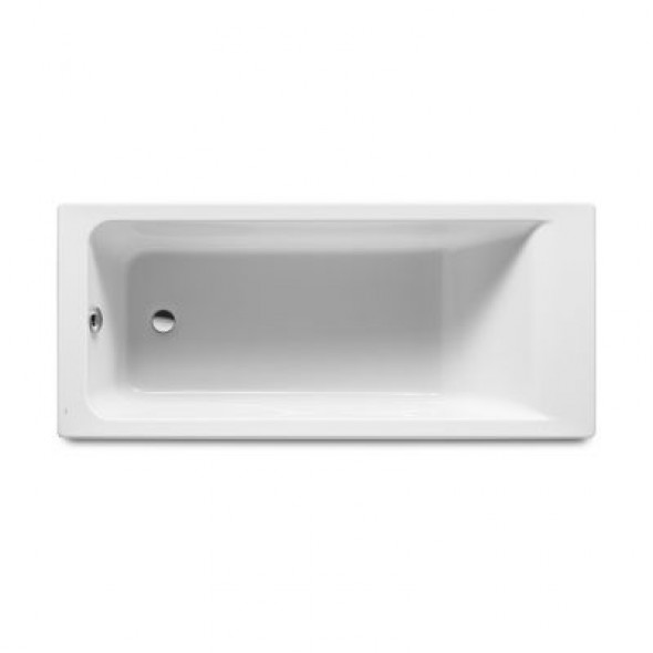 Prostokątna wanna akrylowa Roca Easy 160x75 cm biały A248623000