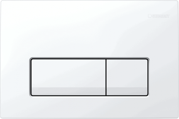 Przycisk spłukujący Geberit Delta51 biały-alpin 115.105.11.1