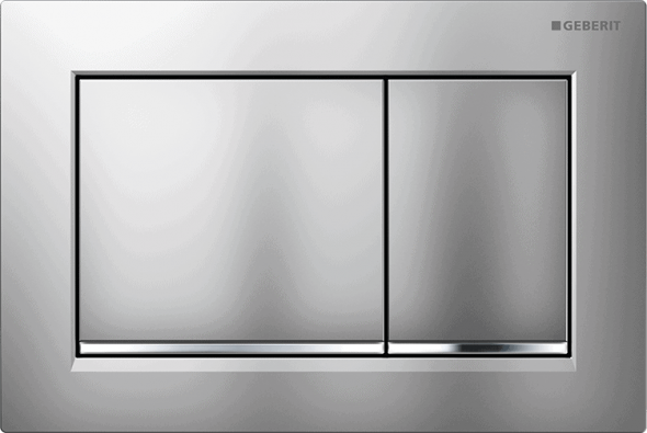 Przycisk spłukujący Geberit Omega60 chrom szczotkowany 115.081.GH.1