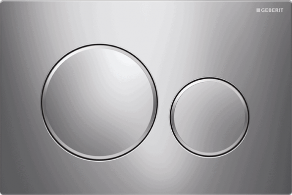 Przycisk spłukujący Geberit Sigma20 chrom błyszczący/matowy/błyszczący 115.882.KH.1