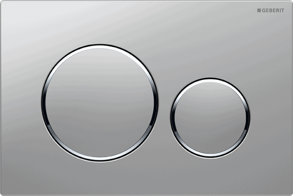 Przycisk spłukujący Geberit Sigma20 chrom mat/błyszczący/mat 115.882.KN.1