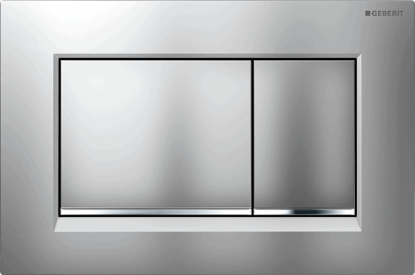Przycisk spłukujący Geberit Sigma30 chrom matowy/błyszczący/matowy 115.883.KN.1