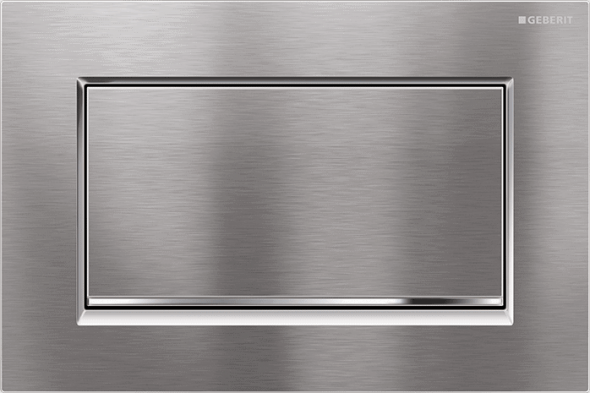 Przycisk spłukujący Geberit Sigma30 chrom szczotkowany/błyszczący/szczotkowany 115.893.KX.1