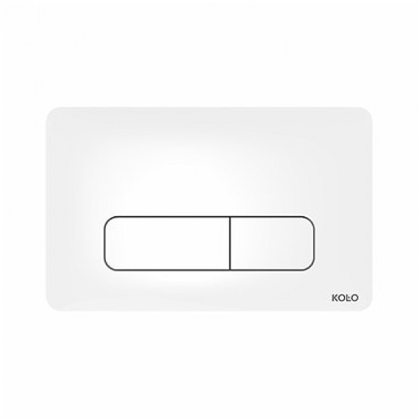 Przycisk spłukujący Koło Nova Pro biały antybakteryjny 94160-100