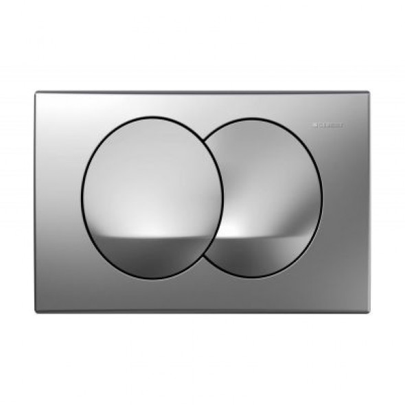 Przycisk uruchamiający Geberit Delta20 do spłuczek podtynkowych, chrom matowy 115100461