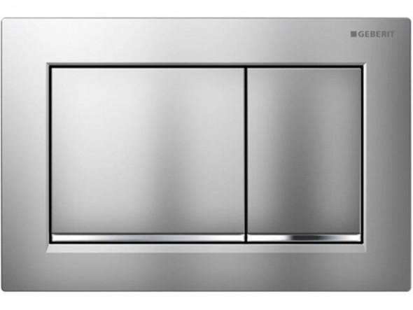 Przycisk uruchamiający Geberit Omega30 chrom matowy/chrom błyszczący 115.080.KN.1