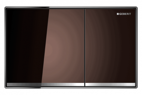 Przycisk uruchamiający Geberit Sigma60 szkło umbra 115.640.SQ.1