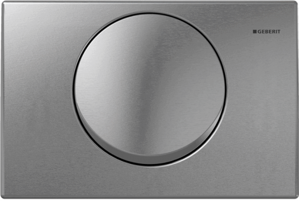 Przycisk uruchamiający przedni Geberit Delta15 stal nierdzewna UP100 115.101.00.1
