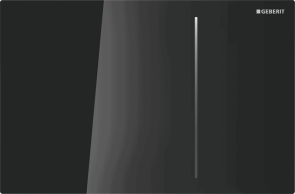 Przycisk uruchamiający przedni Geberit Sigma70 szkło czarne 115.625.SJ.1