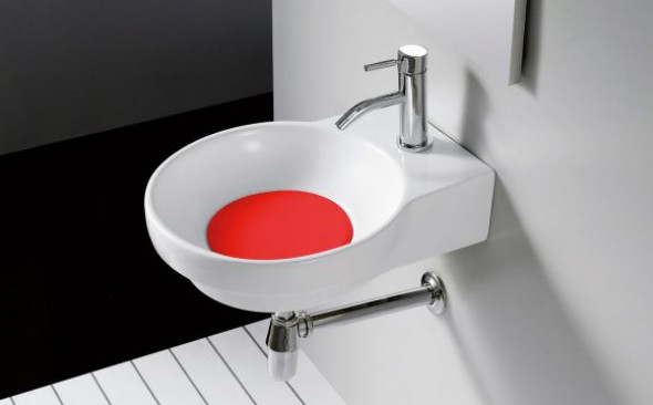 Przykrywka odpływu Bathco Marsella czerwona 4036PRJ