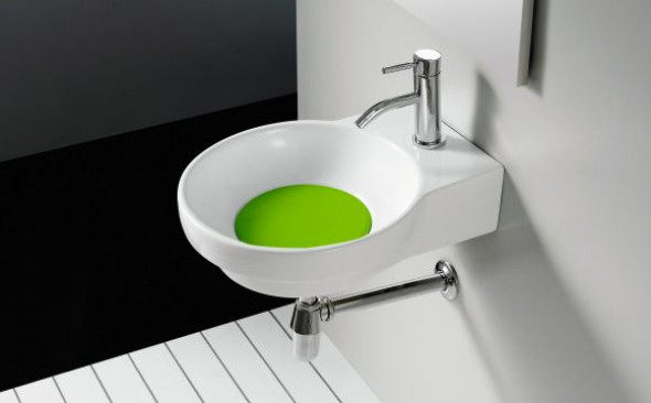 Przykrywka odpływu Bathco Marsella zielona 4036PVE