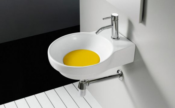 Przykrywka odpływu Bathco Marsella żółta 4036PAM