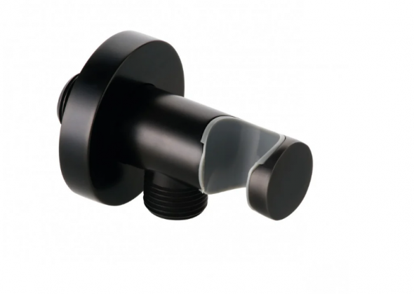 Przyłącze kątowe do węża natryskowego Kludi A-QA czarny 6054739-00