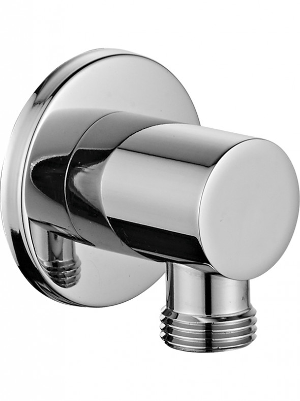 Przyłącze kątowe węża natrysku Laveo Rondo chrom NPX_061O