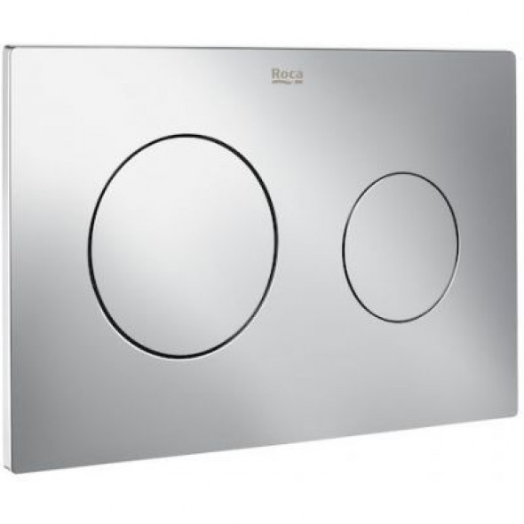 Roca PL10 - przycisk podwójny spłukujący do WC chrom A890189001