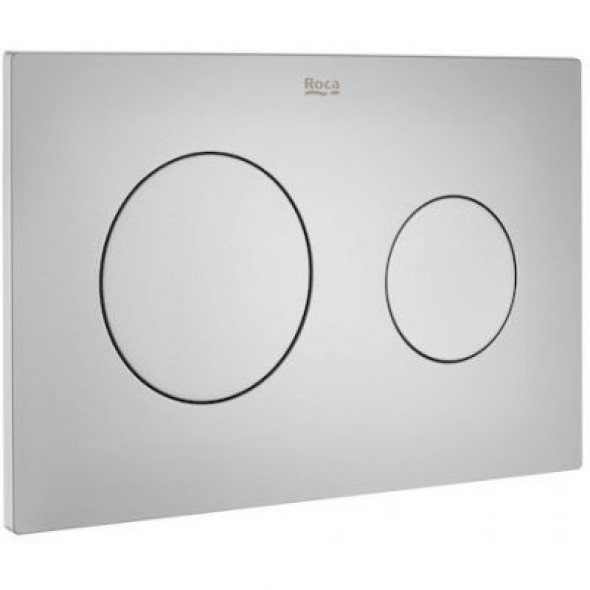 Roca PL10 - przycisk podwójny spłukujący do WC szary lakierowany A890189002