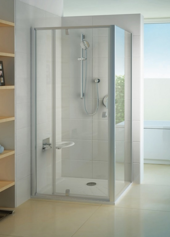 Ścianka stała Ravak Pivot PPS 80 cm Biała 90G40100Z1