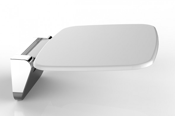 Siedzisko prysznicowe składane Actima - Excellent Seduro biały DOAC.1501WH