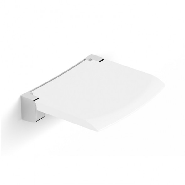 Siedzisko prysznicowe składane Stella białe 28.001 _