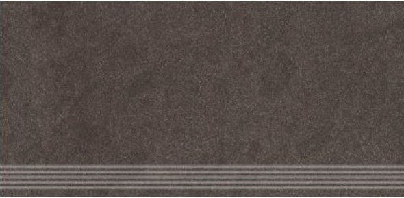 Stopnica frezowana naturalna Nowa Gala Concept 14 czarna 29,7x59,7