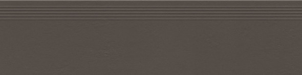 Stopnica podłogowa Tubądzin Industrio Dark Brown MAT 119,8x29,6 cm