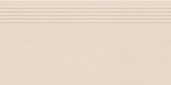 Stopnica podłogowa Tubądzin Industrio Ivory MAT 59,8x29,6 cm