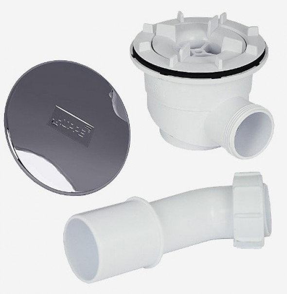 Syfon i korek do brodzika Huppe chrom 508055R91