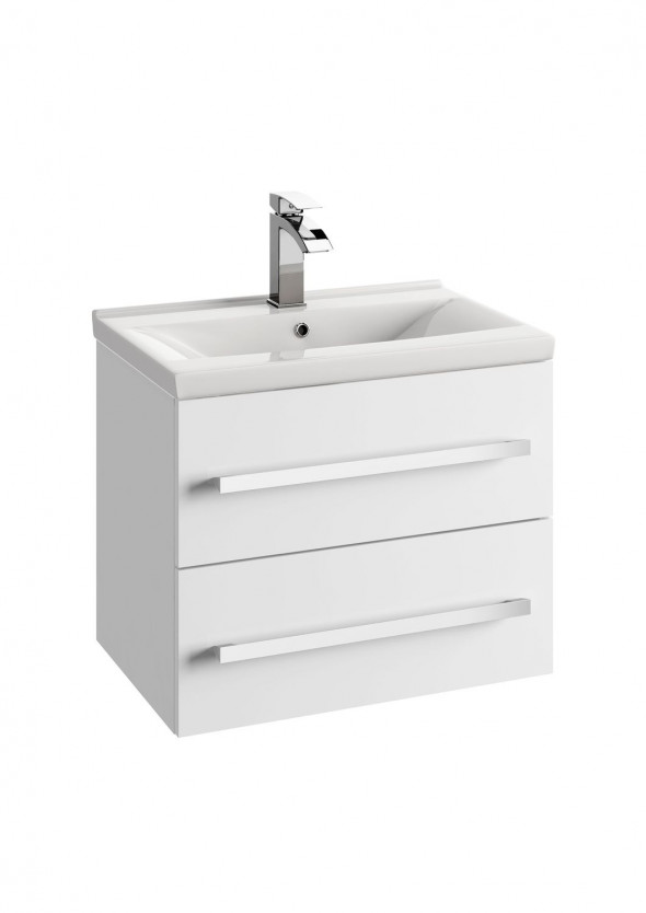 Szafka podumywalkowa Defra Granada D60 biały połysk 59,9x47,5x39,8cm 167-D-06001