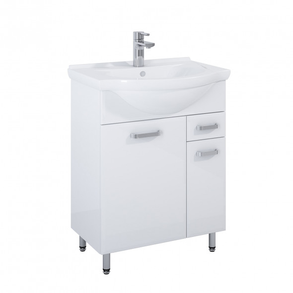 Szafka podumywalkowa Elita Amigo RIO 65 2D 1S Biała 60x80,10x35,20cm 166741