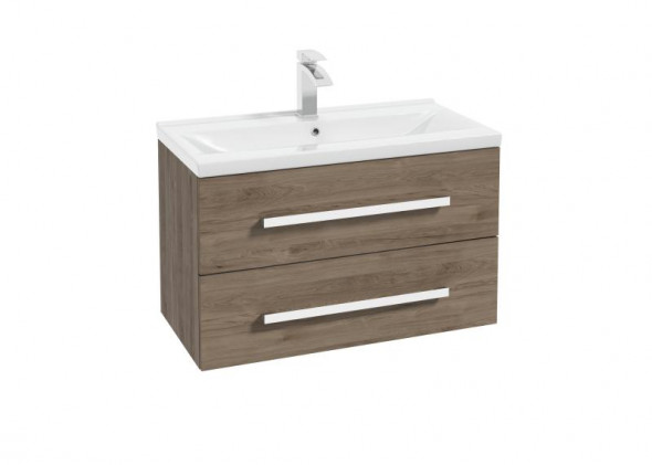 Szafka podumywalkowa podwieszana Defra Granada D80 Orzech Rockford 79,9×47,5×39,8 cm 167-D-08013