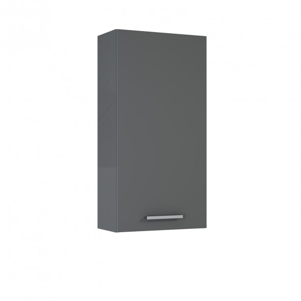 Szafka Wisząca Elita Kwadro (40 1D/21,6) Antracyt 40x80x21,60cm 166780