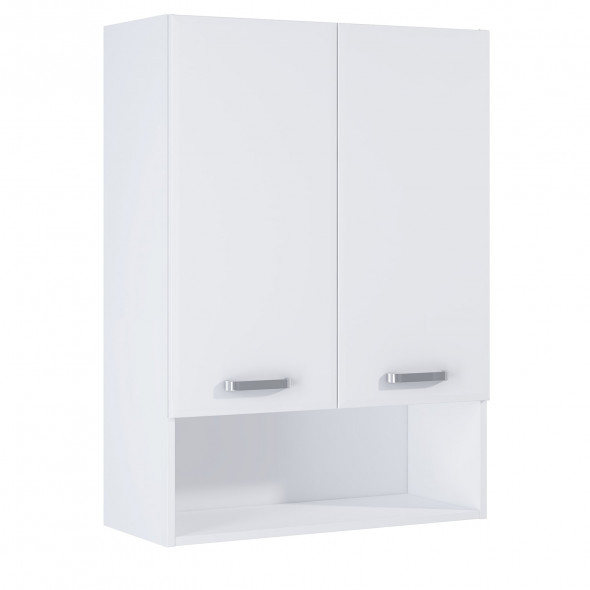 Szafka wisząca nad pralkę Elita Amigo 70 2D Biała 70x97x30,60cm 166744