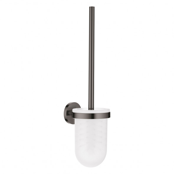 Szczotka toaletowa kpl. Grohe Essentials Hard graphite 40374A01
