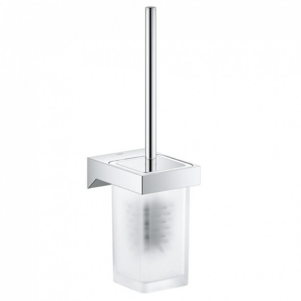 Szczotka toaletowa kpl Grohe Selection Cube chrom 40857000