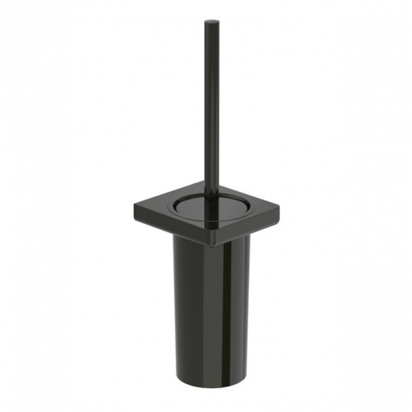 Szczotka WC mocowanie ścienne Roca Tempo 40,8×12 cm Titanium black A817036022