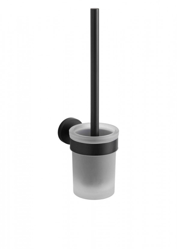 Szczotka WC wisząca Stella Classic czarny 07.431-B