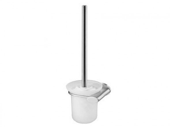 Szczotka WC z uchwytem Bisk Side Brushed 03131