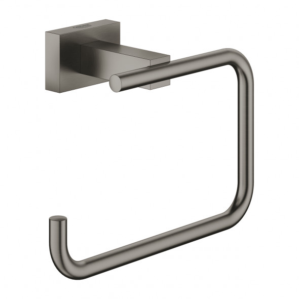 Uchwyt na papier Grohe Essentials Cube brushed hard graphite 40507AL1