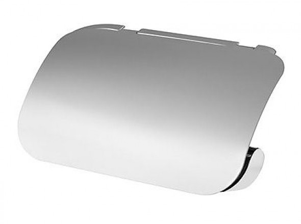 Uchwyt na papier WC z klapką Bisk Natura 04313