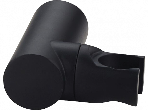 Uchwyt ścienny słuchawki natryskowej Laveo Pretto czarny CNP_70AD