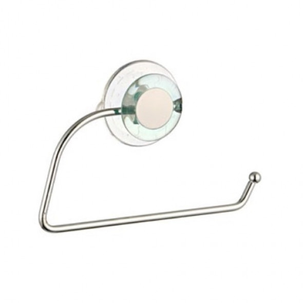 Uchwyt WC Bisk Geco prosty transparent zielony 06722