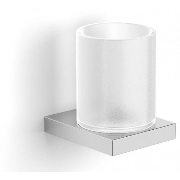 Uchwyt ze szklanką Stella Kobe szkło/chrom 10.411