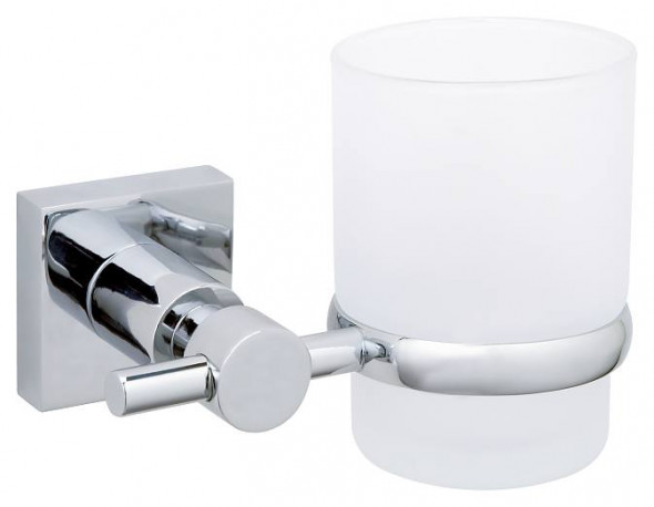 Uchwyt ze szklanką Tesa Hukk 95x125x90 bez wiercenia 40257