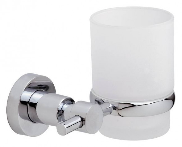 Uchwyt ze szklanką Tesa Loxx 95x130x100 bez wiercenia 40284